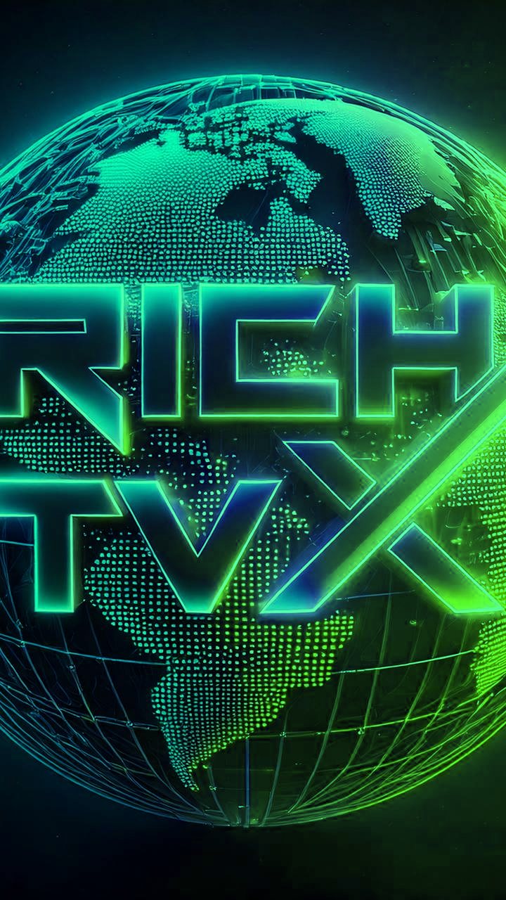 RICHTVX over a map of the world